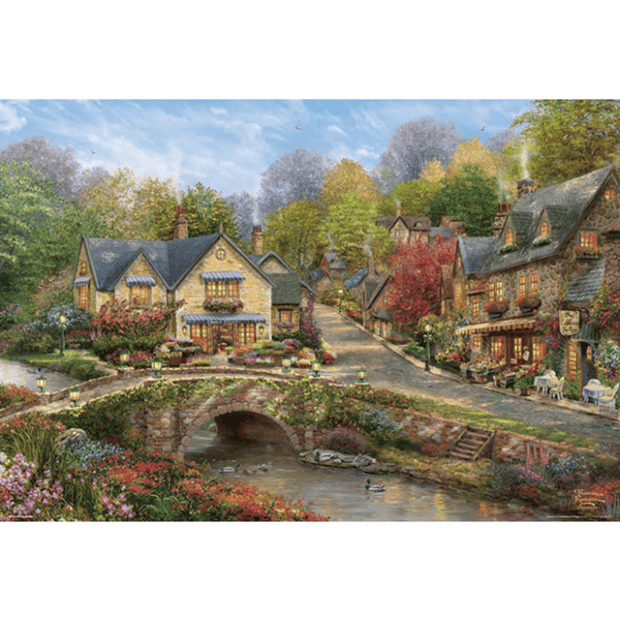 Thomas Kinkade-1-科茲窩 花的散步道.PNG