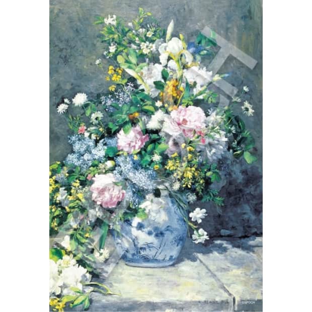 春天的花束 雷諾瓦