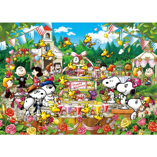 Epoch 3000片 史努比 糊塗塌客的婚禮(21-108)Snoopy