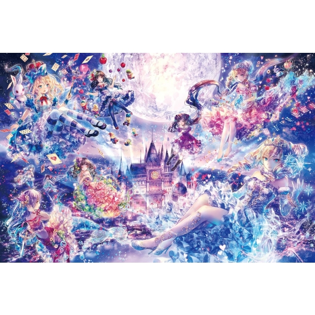 EPOCH 1000片 鬼貓 公主物語(12-047)鬼猫　おにねこ