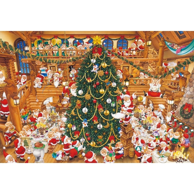 BEVERLY 1000片 神田佳生 聖誕派對(1000-044)Yoshio Kanda