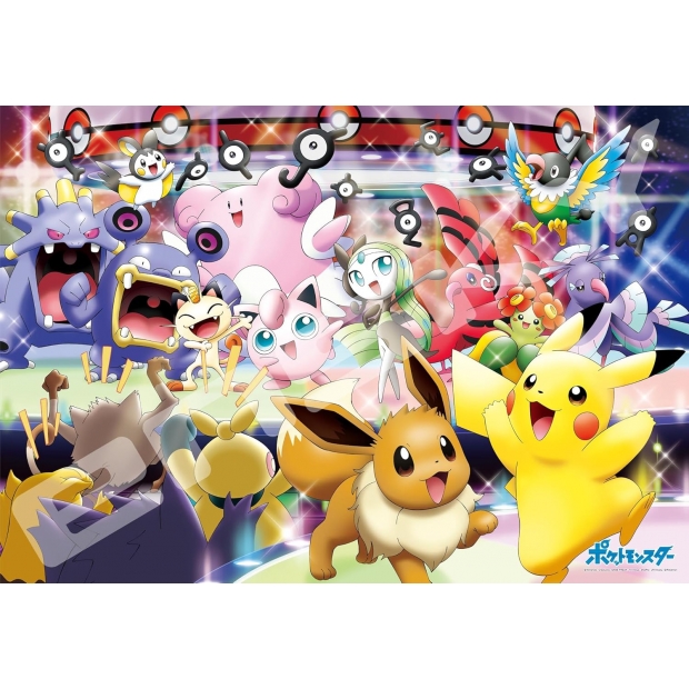 enSKY 1000片 寶可夢 興奮的演唱會♪(1000T-150)皮卡丘