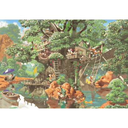 迪士尼公主-12-迪士尼全明星系列-神秘森林的樹屋.PNG