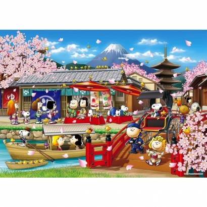 Epoch 3000片 史努比 日本旅遊 櫻花(21-110)Snoopy