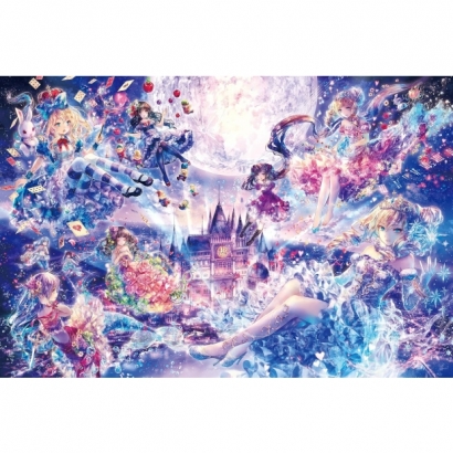 EPOCH 1000片 鬼貓 公主物語(12-047)鬼猫　おにねこ