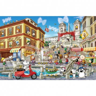 Epoch 1000片 史努比 PEANUTS 史努比在羅馬(12-702s)Snoopy